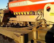 Sembradora Gimetal 25 Lineas a 17,5 cm con Alfalfero