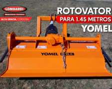 Rotovator Yomel 1.45mts Disponible