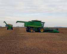 John Deere 9870 Draper 40 Pies