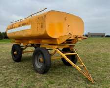 Acoplado Tanque Para Agua De 10.000l De Capacidad