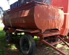 Acoplado Petrolero de 2000 C-baulera Trasera 2 Tanque Agua S
