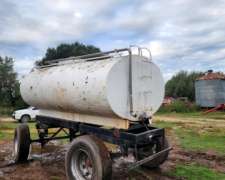 Acoplado Tanque 6000lts Acero Inox, Muy Bueno