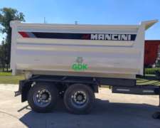 Acoplado Volcador Tipo Batea 15tn 5,00 X 2,41. Mancini