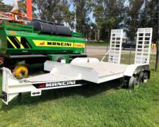 Trailer Mancini Para Mini Pala 4x2mts 4tn