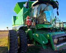 Cosechadora John Deere S670, 4wd, Dual, Draper 40pies, 2016