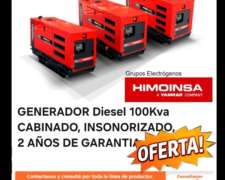 Grupo Electrógeno Diesel 120 KVA - Cabinado