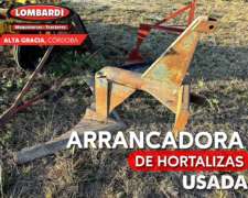 Arrancadora de Hortalizas Tres Puntos