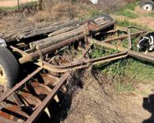 Rastra De Doble Acción John Deere. Usada