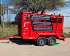 Acoplado Grosspal Jaula Vaquero Ath 6000 Habilitado X Senasa