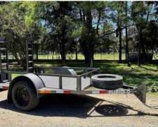 Tráiler Batan Homologado Para Transporte De Cuatris Y Motos