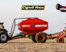 Tolva Tanzi AIR Cart - 12.000, 14.500 y 16.500 Litros.