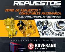 Repuestos para Palas , Autoelevadores y Grúas Chinas