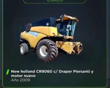 Cosechadora New Holland CR9060 año 2009