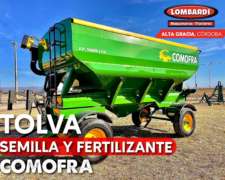 Acoplado Tolva para Semilla y Fert 14tn Comofra - Disponible
