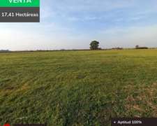 Campo Agrícola de 17,41 Hectáreas en General Rojo