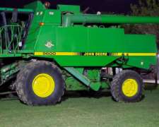 Cosechadora John Deere 9600, Año 1998, Plataforma 30 Pies