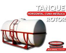 Tanque Horizontal con Cuna Metálica 6.700 Lts - Rotor