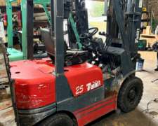 Autoelevador Tailif 2500 Kg