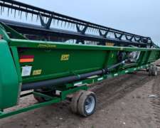 Plataforma John Deere 635f, año 2017