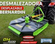 Desmalezadora 1,50 Desplazable Cilindro Hidráulico Bernardin