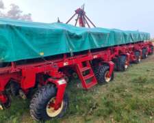 Sembradora Giorgi Precisa 8000, 27 Surcos a 52 cm Neumatica
