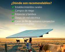 Sistema de Bombeo Solar Autonomo de Agua