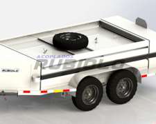 Cisterna Balancin Americana Homologada De 2.000 Lts Ci1025-s