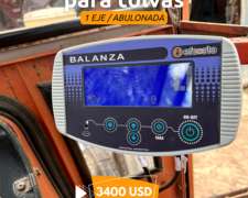 Balanza De 1 Eje Abulonada