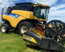 Cosechadora New Holland CR6090 2014 - Draper 30 Pies