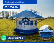 Silo Comedero 12 TN Base de Fibra