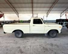 Camioneta Ford F100 1977 con Motor y Caja Nueva.