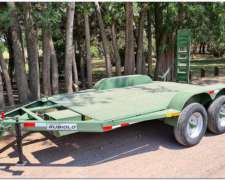 Acoplado Trailer P/transporte De Maquinas 4 Tn. De 4 X2mts.