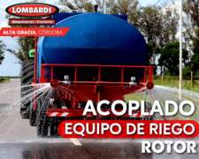 Acoplado Tanque 8000lts con Equipo de Riego