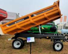 Acoplado Volcador Vuelvo Trasero Hidraulico 8tn. Marpla