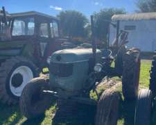 Tractor Deutz 40 con Hoyadora