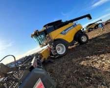 Cosechadora New Holland CR 6.80 Drapper 40 Pies Maizco