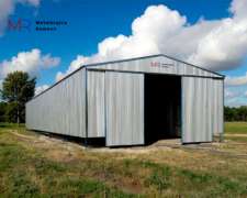 Galpon 15x25 con UN Portón