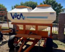 Fertilizadora Vica 3000 De Arrastre
