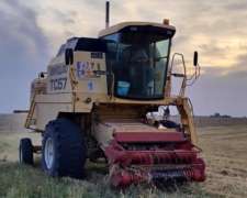 New Holland TC 57. Plataforma de 19 Pies.