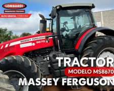 Tractor Massey Ferguson 8670 Importado de Brasil