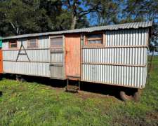 Casilla Rural el Yunque 7mts 4 Camas Comedor Grande