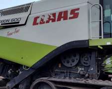 Claas Lexion 600, 40pies Húngara