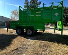 Acoplado Jaula Plegados San Justo J-4