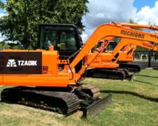 Excavadora A Oruga Me60 - 50hp - Weichai