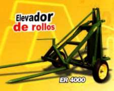 Cargador de Rollos y Fardos Elevador Agroar ER 4000