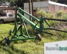 Cargador De Rollos Y Fardos Elevador Agro Nj Elevador