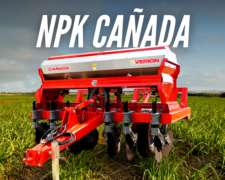 Fertilizadora Incorporadora Palmira NPK Cañada