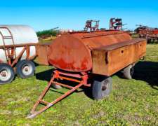 Tanque Salto de 3000 Lts con Bauleras Laterales