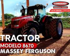 Tractor Massey Ferguson 8670 320hp