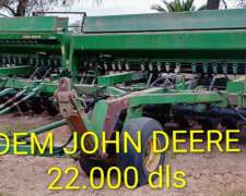Sembradora John Deere 750 en Tándem